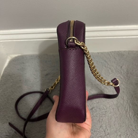 Michael Kors Burgundy Chain Strap Crossbody Bag Listing For Live Show - Picture 4 of 13